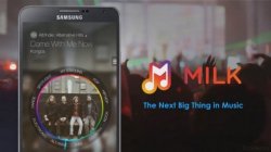 Samsung запустила сервис Milk Music
